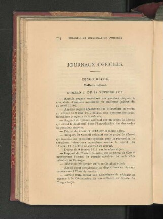Journaux officiels