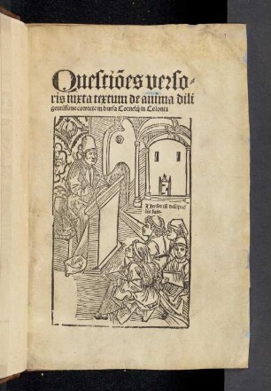 Quaestiones iuxta textum De anima Aristotelis : Mit Text