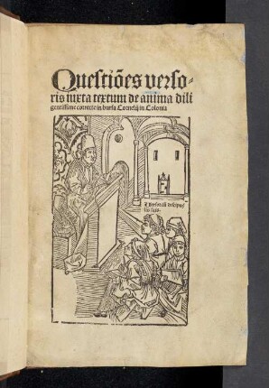 Quaestiones iuxta textum De anima Aristotelis : Mit Text