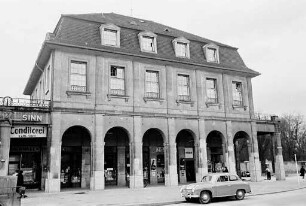 Wiederaufbau des Gebäudes Bahnhofplatz 4