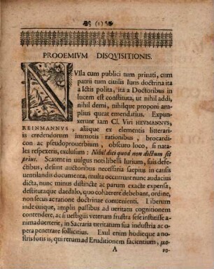 Disqvisitio Inavgvralis De Genvina Origine Potentatvs Principvm In Imperio S. R. Germanico