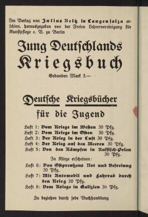 Verlagsanzeige