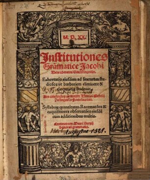 Institutiones grammaticae