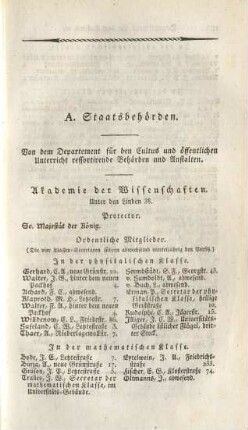 A. Staatsbehörden