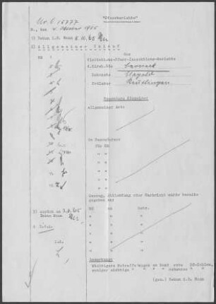 Berneck: Visitationsbericht mit Pfarrbericht 1965
