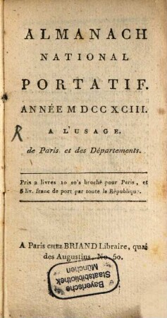 Almanach national portatif