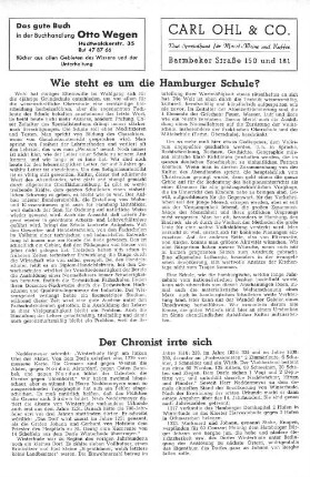 Der Chronist irrte sich