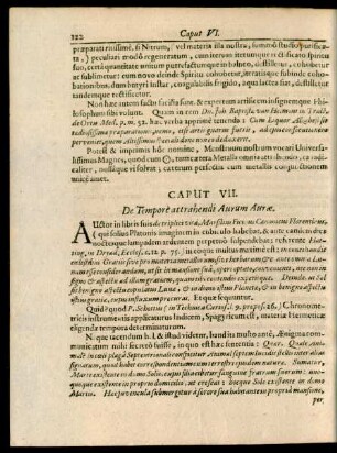 Caput VII. De Tempore attrahendi Aurum Aurae.