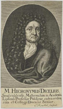 Bildnis des Hieronymus Dicelius