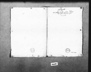 Skizze des neuen Marstallplatzes, mit Maßen (Bleistift, Folio Doppelblatt)