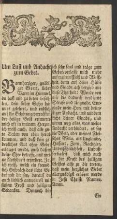 [Alltägliche Gebete]