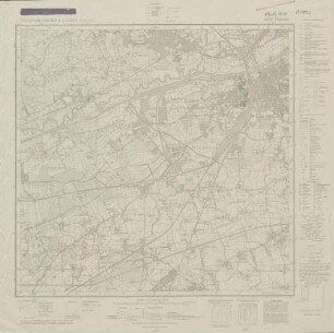 4312 (alte Nr.: 2434) Hamm, Topographische Karte 1:25000 (4cm - Karte)