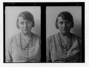 Zweifaches Porträt von Ursula Richter