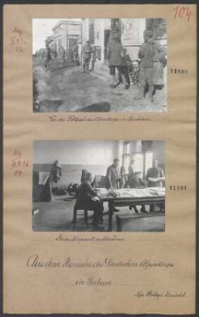 Beim Korpsarzt in Krusevac