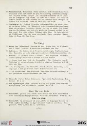 Nachtrag (Nr. 775 - 793)