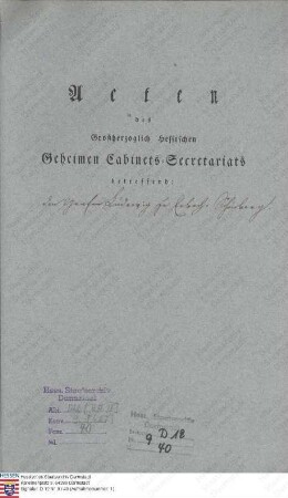 Erbach-Schönberg, Ludwig [III.] Graf v.