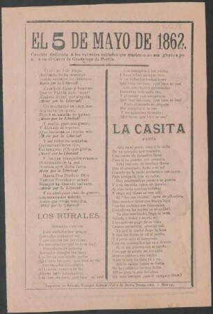 Los rurales : Moderna canción.