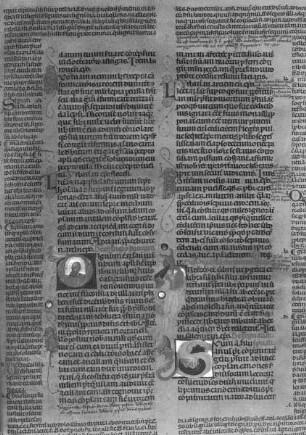 Gregorii IX Decretales, cum glossa Bernardi Parmensis / Dekretalen Georg IX. mit Glossen des Bernhard Parma — Buchseite mit Initiale, Folio fol. 179 r