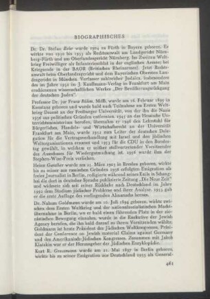 Biographisches