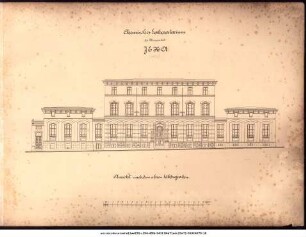 Chemisches Laboratorium der Universität Jena: Revisionszeichnungen