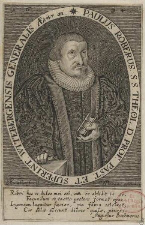 Bildnis des Paulus Röberus