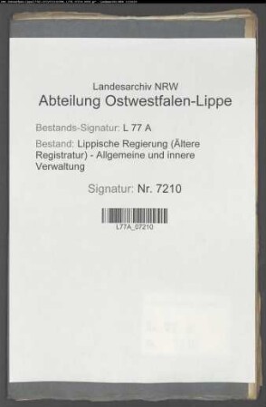 Liquidation requirierter Tuche und Hufeisen