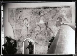 Kirche; Wandbild an der südlichen Schiff-Wand