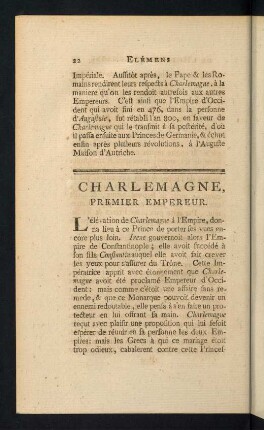 22-41, Charlemagne, Premier Empereur - Louis II.