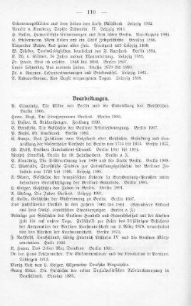 Bearbeitungen