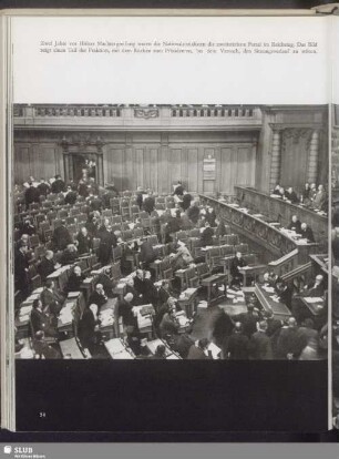 Zwei Jahre vor Hitlers Machtergreifung waren die Nationalsozialisten die zweitstärkste Partei im Reichstag