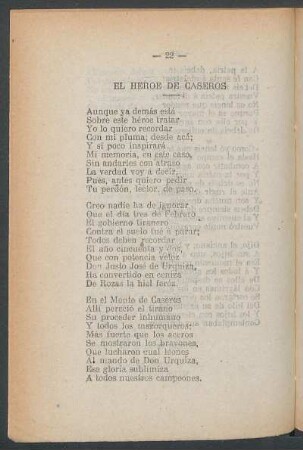 El héroe de caseros