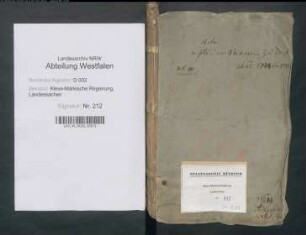Großrichter und reformierte Gemeinde zu Soest ./. Kollegiatstift St. Patrokli: Vergabe von Vikarien aus der Vikarien-Kommunität "novem rectorum" und von weiteren Stiftsvikarien, Bd. 3
