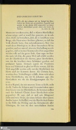 Die Gabe Des Geistes