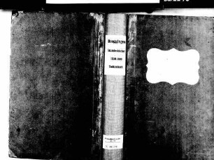 Broggingen, Herbolzheim EM; Evangelische Gemeinde: Sterbebuch 1810-1869