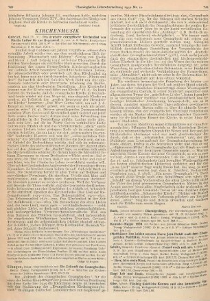 743-744 [Rezension] Söhngen, Oskar, Die Zukunft des Gesangbuches