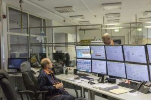 In der Steuerzentrale der Anlage