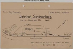 Schönenberg, Bahnhof