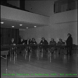 Sitzung des Preisgerichts für das Europäische Institut für Transurane (ITU) in der Schule für Kerntechnik (SKT)