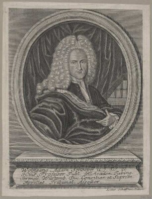 Bildnis des Wolffgang Adam Schoepff