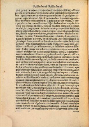 Nascimbaeni Nascimbaenii Ferrariensis in M. Tullii Ciceronis de inventione libros commentarius
