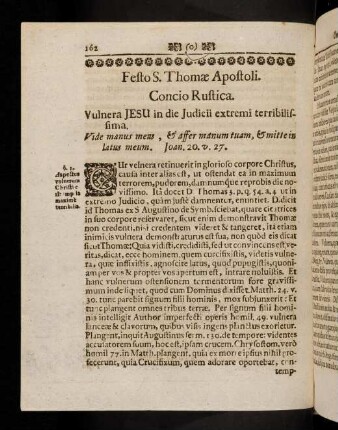 162-168, Concio Rustica