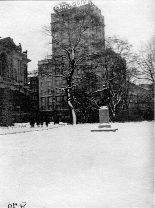 Leipzig: Europahaus - Bildermuseum im Winter