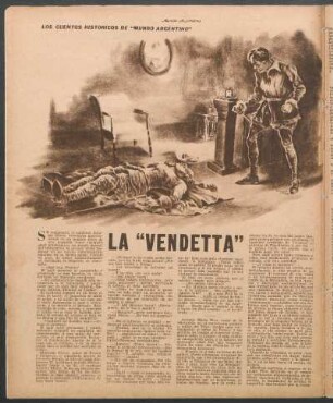 La "vendetta" : Los cuentos históricos de "Mundo Argentino"
