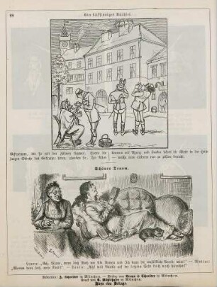 "Ein tiefsinniges Räthsel" "Schöner Traum"