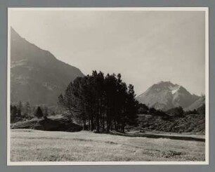 Bergkette bei Maloja