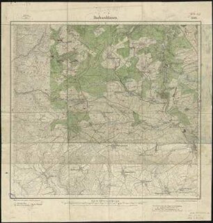 Meßtischblatt 3321 : Dachsenhausen, 1905 : Dachsenhausen. - Aufn. 1900, hersusg. 1902, bericht. 1905 . - 1:25000. - [Berlin]: Kgl. Preuss. Landesaufnahme, 1905. - 1 Kt.