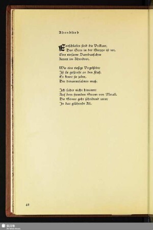 Abendlied