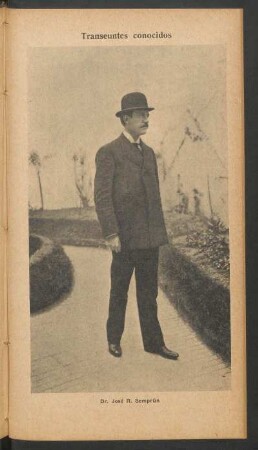 Dr. José R. Semprún - [Fotografía] : Transeúntes conocidos