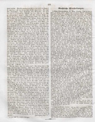 188 Kirchliche Mittheilungen