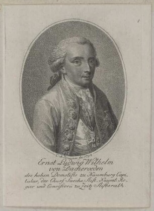 Bildnis des Ernst Ludwig Wilhelm von Dacheroeden